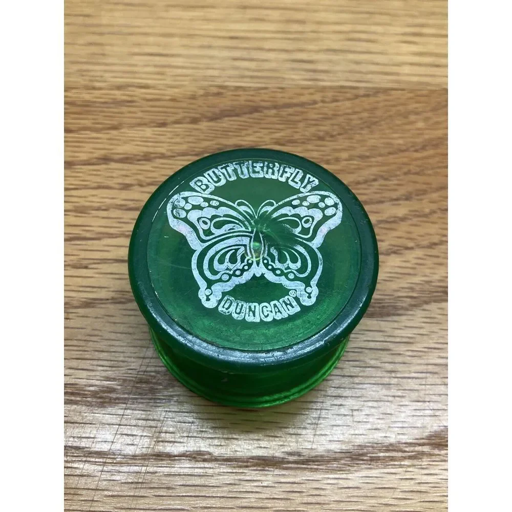 Vintage Duncan Butterfly Green Yo-Yo Made In‎ USA